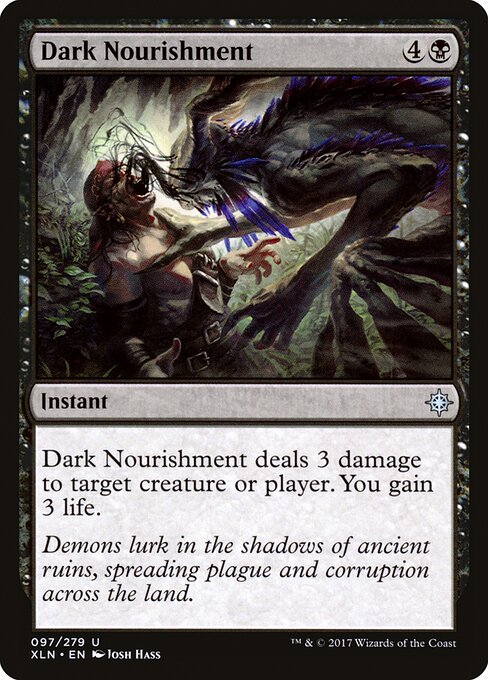 Dark Nourishment — art by Josh Hass