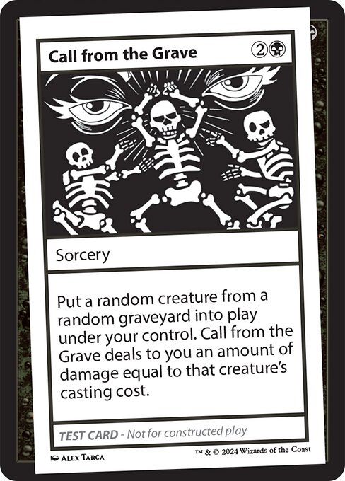 Call from the Grave — art by Alex Tarca