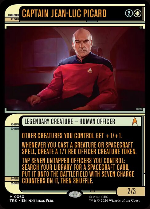 Captain Jean-Luc Picard — art by Erikas Perl