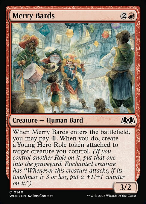 Merry Bards — art by Iris Compiet