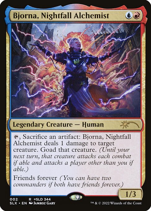 Bjorna, Nightfall Alchemist — art by Jamroz Gary