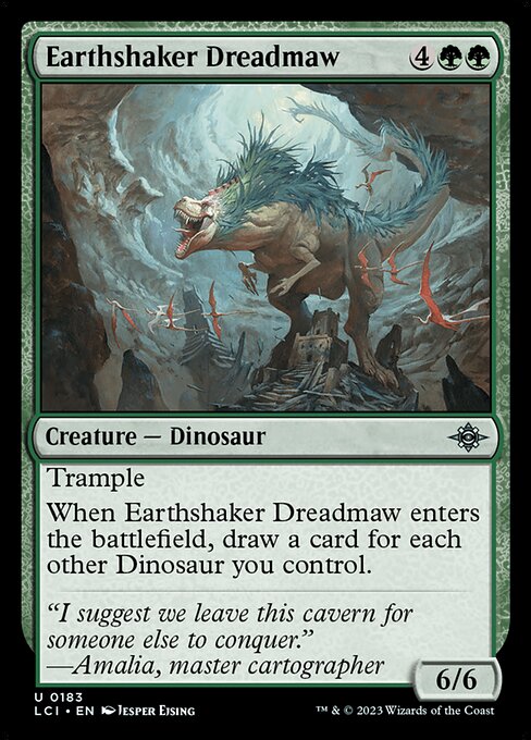 Earthshaker Dreadmaw — art by Jesper Ejsing