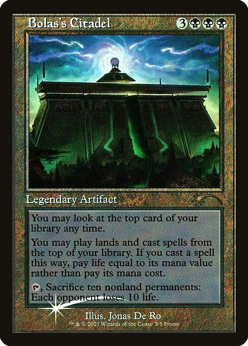 Bolas's Citadel — art by Jonas De Ro