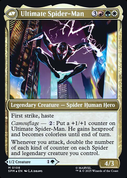 Miles Morales // Ultimate Spider-Man — art by L.A. Draws