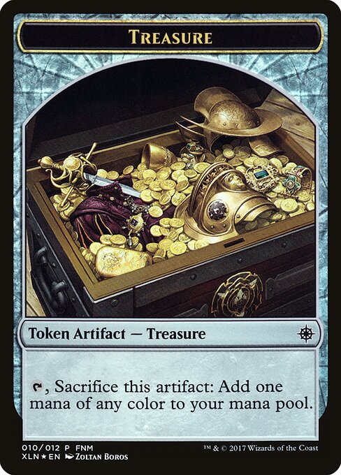 Vampire // Treasure — art by Zoltan Boros