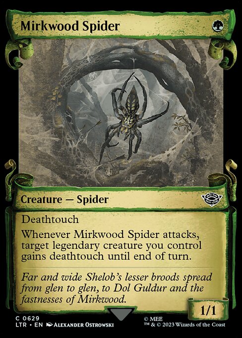 Mirkwood Spider — art by Alexander Ostrowski