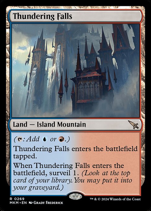Thundering Falls — art by Grady Frederick