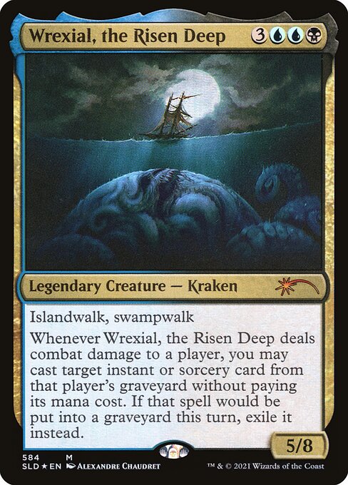 Wrexial, the Risen Deep — art by Alexandre Chaudret
