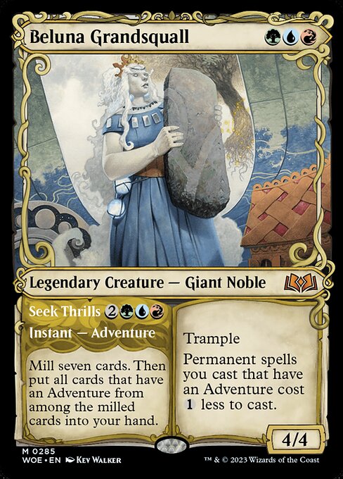 Beluna Grandsquall // Seek Thrills — art by Kev Walker