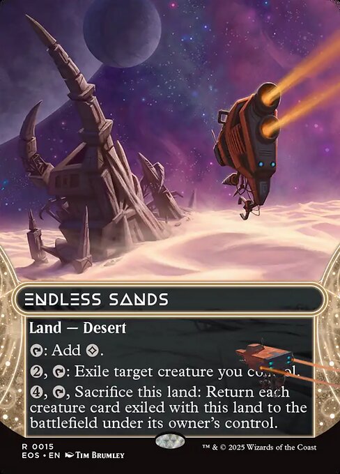 Endless Sands — art by Tim Brumley