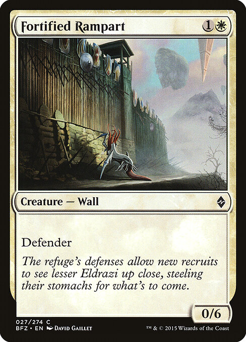 Fortified Rampart — art by David Gaillet