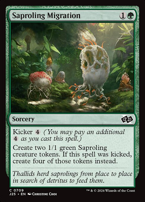 Saproling Migration — art by Christine Choi