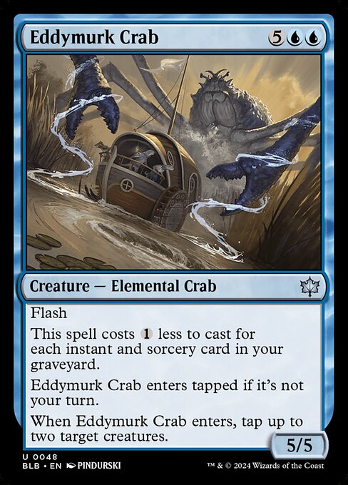 Eddymurk Crab — art by PINDURSKI