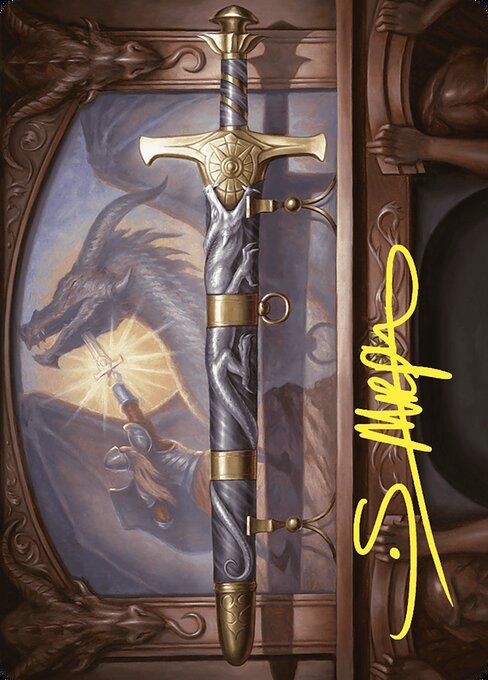 Ancestral Blade // Ancestral Blade — art by Scott Murphy