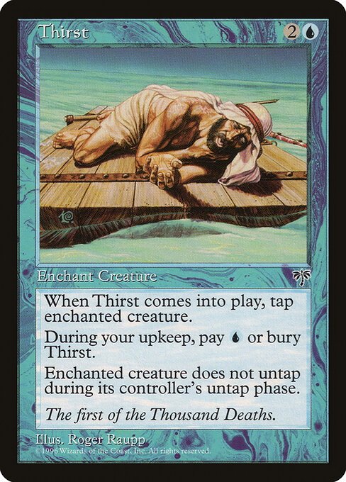 Thirst — art by Roger Raupp