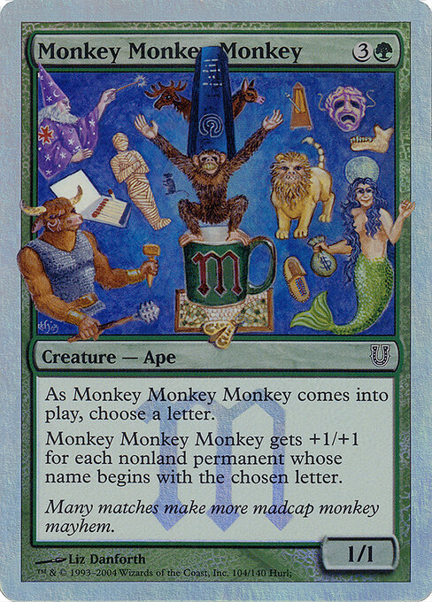 Monkey Monkey Monkey — art by Liz Danforth