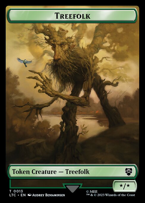 Treefolk — art by Audrey Benjaminsen