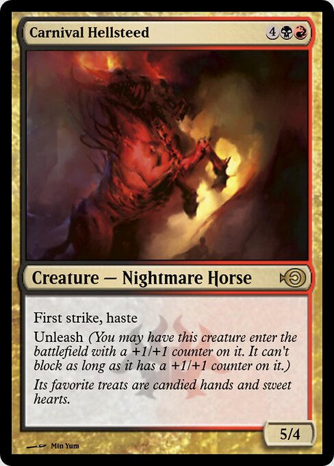 Carnival Hellsteed — art by Min Yum
