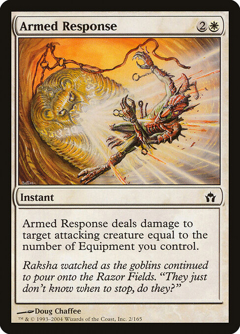 Armed Response — art by Doug Chaffee
