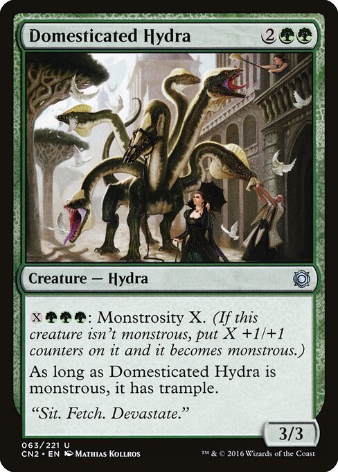 Domesticated Hydra — art by Mathias Kollros