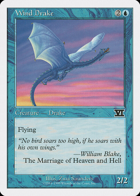 Wind Drake — art by Zina Saunders