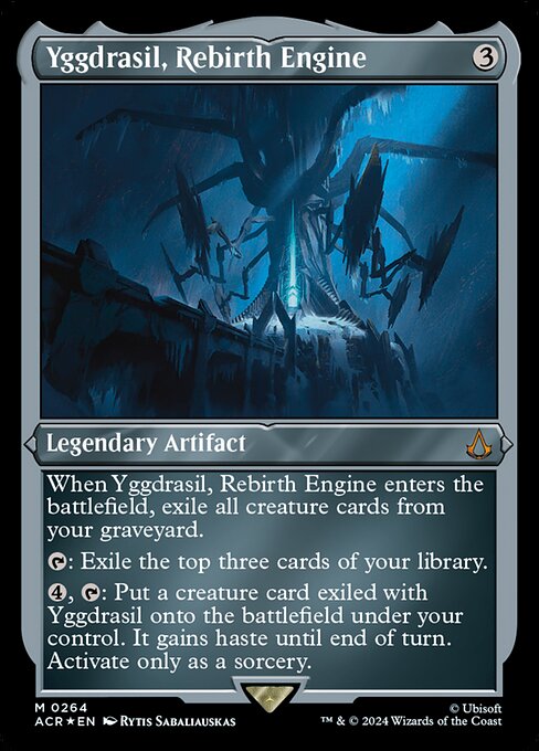 Yggdrasil, Rebirth Engine — art by Rytis Sabaliauskas