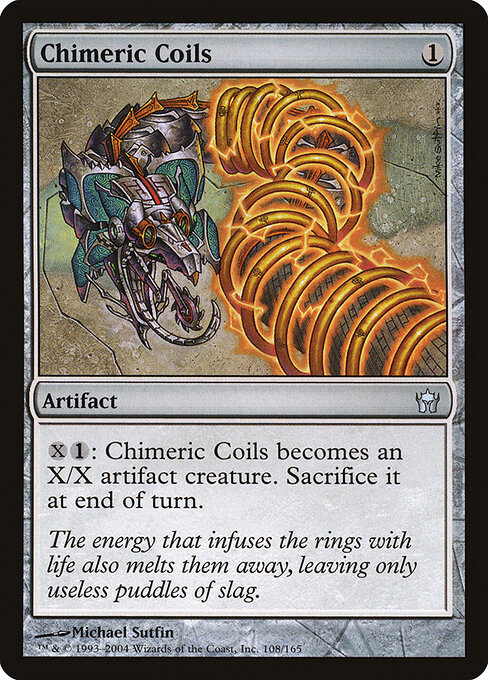 Chimeric Coils — art by Michael Sutfin