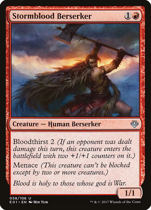 Stormblood Berserker — art by Min Yum