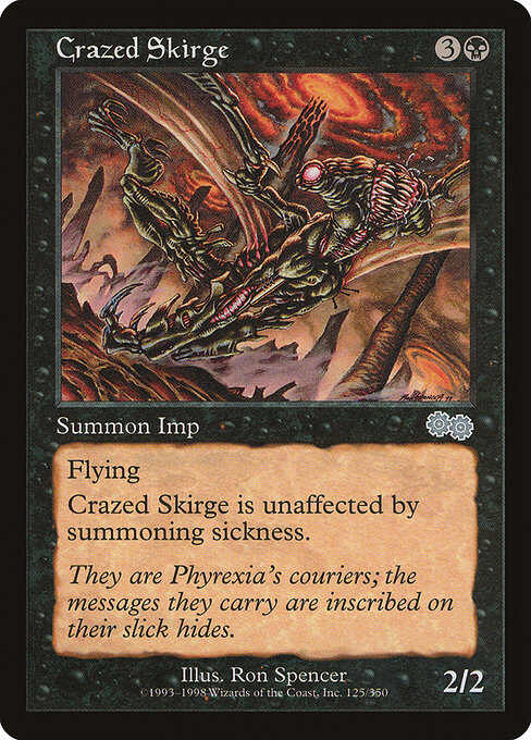 Crazed Skirge — art by Ron Spencer