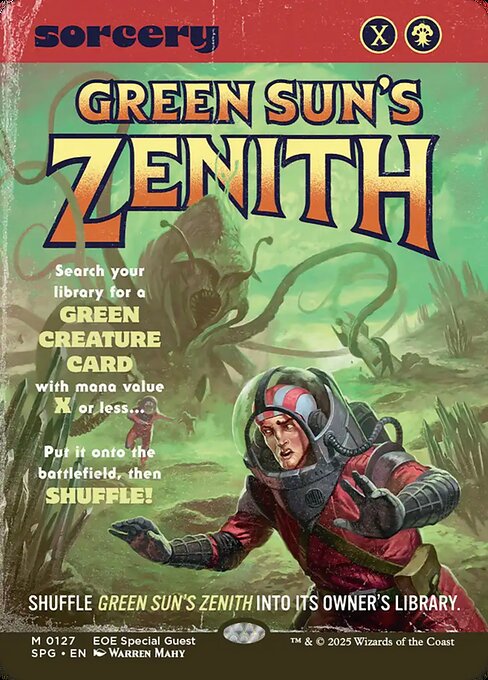 Green Sun's Zenith — art by Warren Mahy
