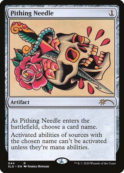 Pithing Needle — art by Joshua Howard