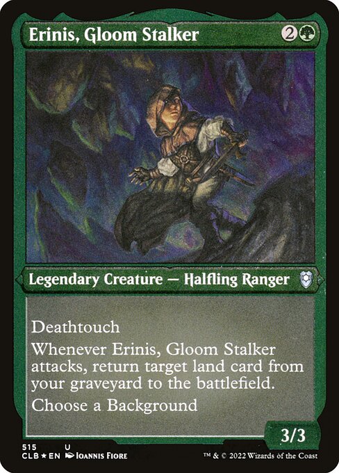 Erinis, Gloom Stalker — art by Ioannis Fiore