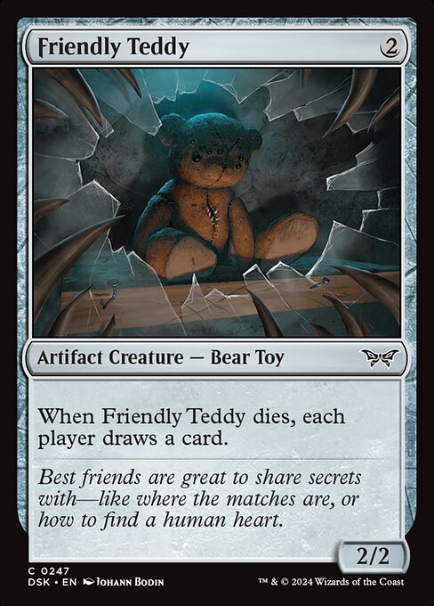 Friendly Teddy — art by Johann Bodin