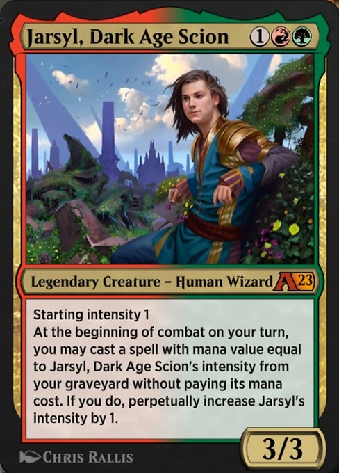 Jarsyl, Dark Age Scion — art by Chris Rallis