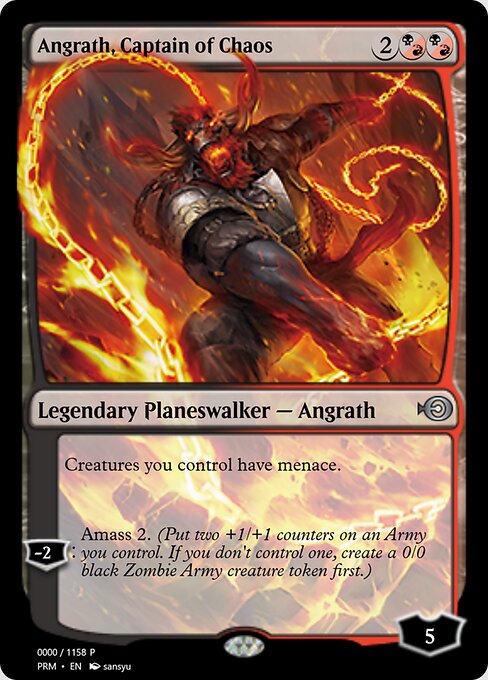 Angrath, Captain of Chaos — art by Sansyu