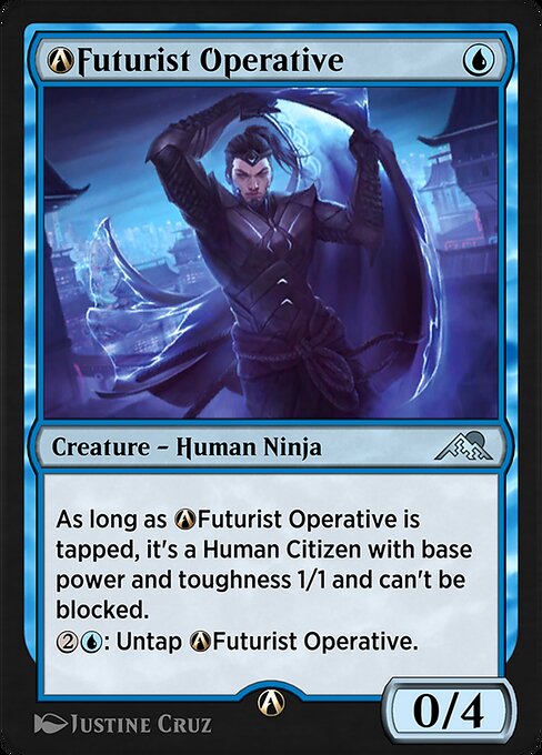 A-Futurist Operative — art by Justine Cruz
