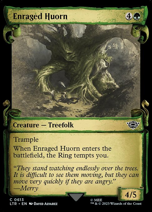 Enraged Huorn — art by David Álvarez