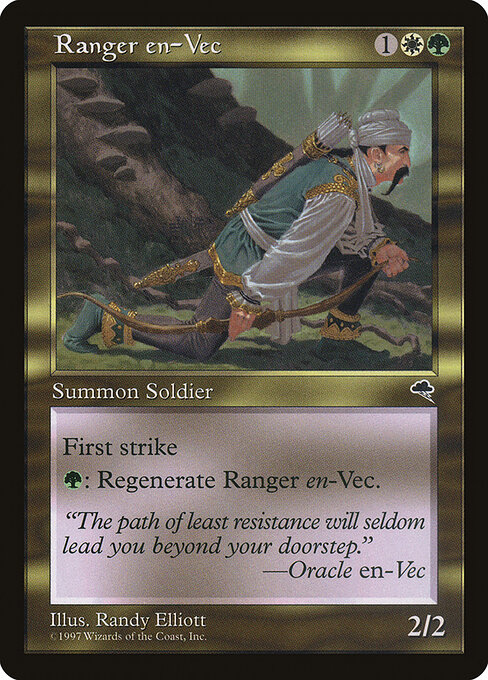 Ranger en-Vec — art by Randy Elliott