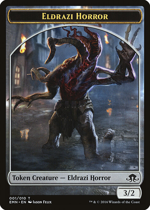 Eldrazi Horror — art by Jason Felix
