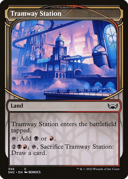 Tramway Station — art by BEMOCS