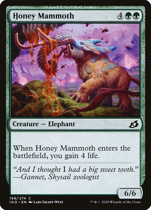 Honey Mammoth — art by Lars Grant-West