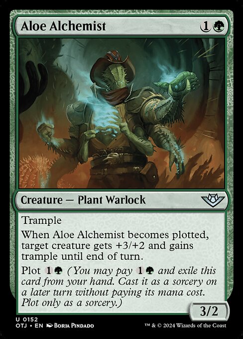 Aloe Alchemist — art by Borja Pindado