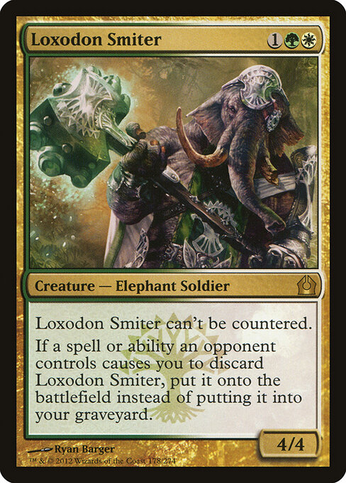 Loxodon Smiter — art by Ryan Barger