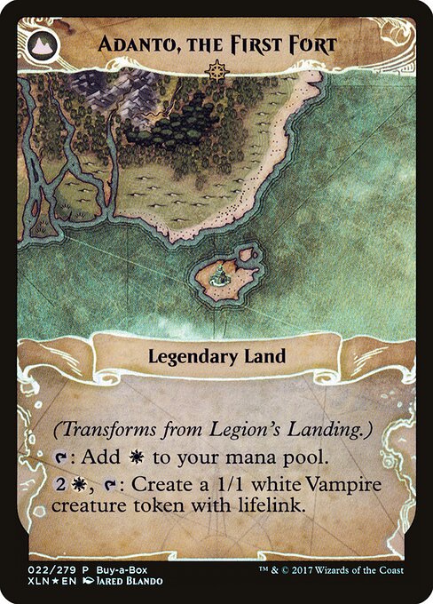 Legion's Landing // Adanto, the First Fort — art by Jared Blando