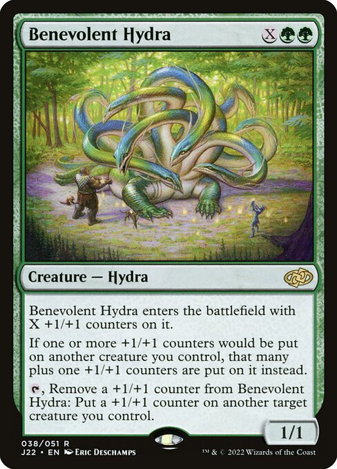 Benevolent Hydra — art by Eric Deschamps
