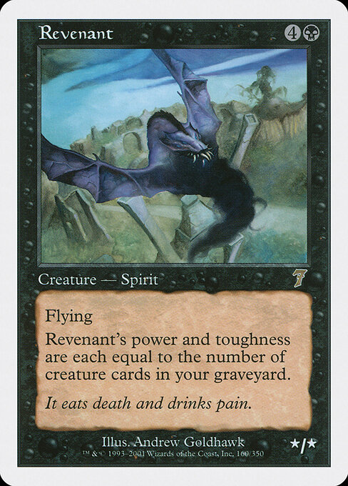 Revenant — art by Andrew Goldhawk