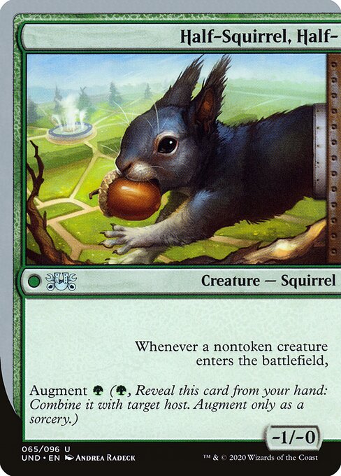 Half-Squirrel, Half- — art by Andrea Radeck