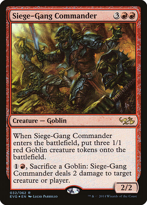 Siege-Gang Commander — art by Lucio Parrillo