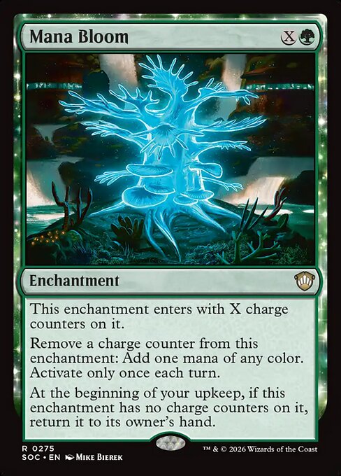Mana Bloom — art by Mike Bierek