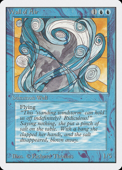 Wall of Air — art by Richard Thomas